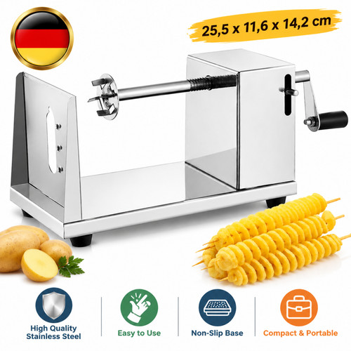 Handkurbel kartoffelschneider - handkurbel,