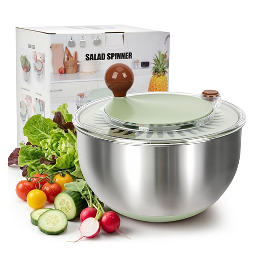 Salatschleuder edelstahl - salatschleuder,
