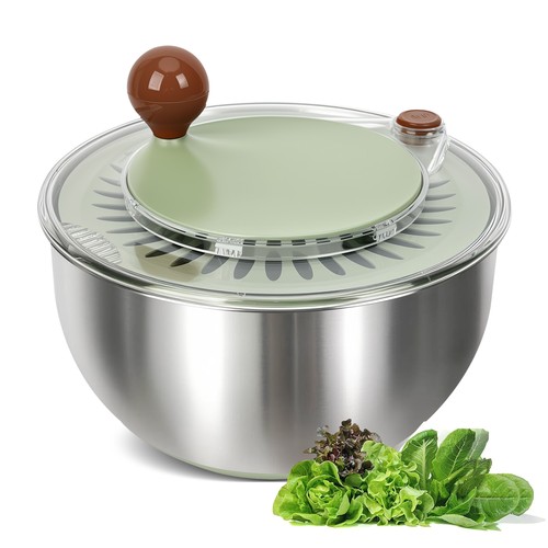 Salatschleuder edelstahl - 5l,