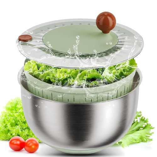 Salatschleuder edelstahl - salatschleuder,