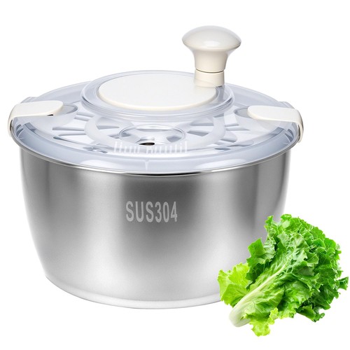 Salatschleuder edelstahl - salatschleuder,