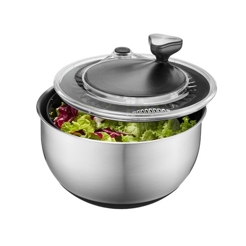 Salatschleuder edelstahl 5l - salatschleuder,